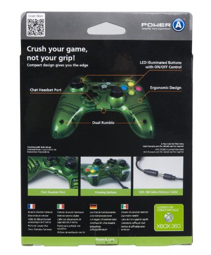 PowerA MINI PRO EX Контролер За Xbox 360-Зелена