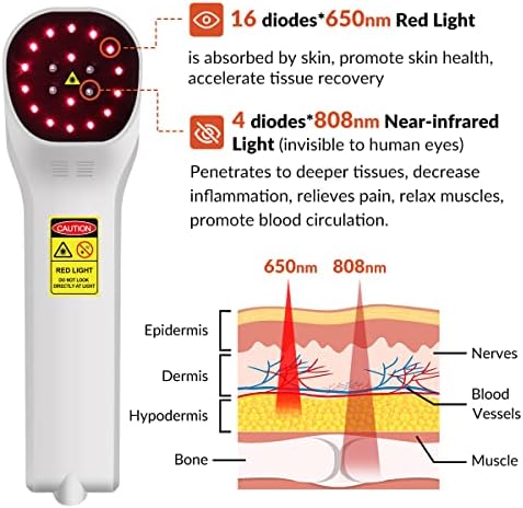ZJKC уред за терапија со црвена светлина чиста бела и црвена светлина терапија појас