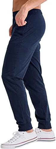 Оригиналите на Ханес Три-мешавини џогери, лесни џемпери со џебови за мажи, 30 “