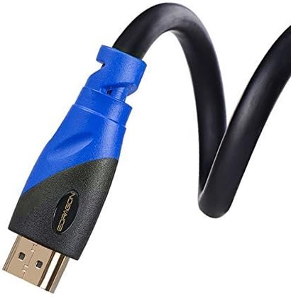 40 ft со голема брзина HDMI кабел машко кај машки со црна етернет поддржува 4K 30Hz, 3D, 1080p и Audio Return ED700560