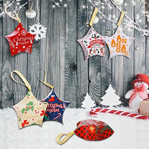 24 парчиња украси за украси на новогодишна елка