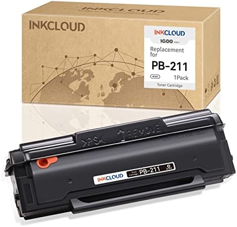 Inkcloud PB-211 PB-211 EV црна тонер кертриџ компатибилен со Pantum P2200, P2500W, P2502W, M6500NW, M6550NW, M6552NW, M6600NW, M6602NW сериски