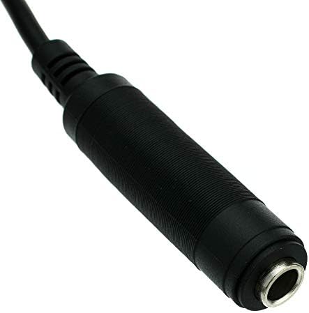 Cable Wholesale 1/4 инчен моно продолжено кабел, 6 стапки 1/4 машки до 1/4 женски приклучок за електрични инструменти