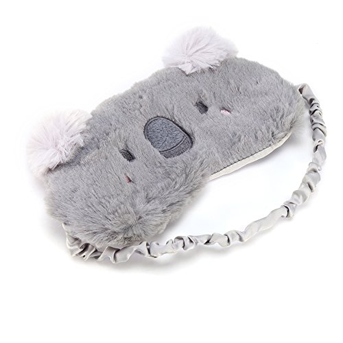 Романтичен подарок Каикинлен, животинско око, покритие за око, 5 бои симпатична животинска маска за очи за спиење, маска за спиење