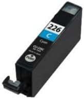 Премиум производи за печатење Компатибилна замена за касети со мастило за Canon CLI-226C, работи со: Pixma IP4820, IX6520, MG5210, MG6210