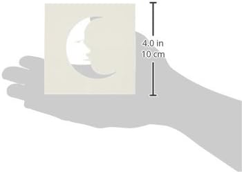Judikins KS414 Kite Petite Stencil, 4 , квадратен човек во Месечината, јасно