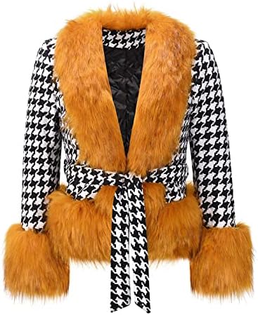 Foviguo Едно парче јакна, зимска туника Парка дама елегантна вежба со долги ракави памучни качулки со качулка