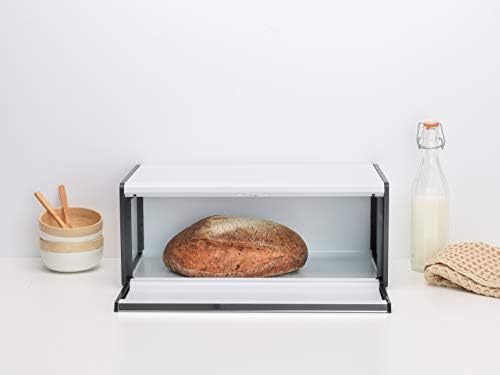 Брабантија Правоаголна Есенска Предна Кутија За Леб Голем Преден Отвор Продавница За Леб Со Рамен Врв За Кујнски Шалтер, Одговара