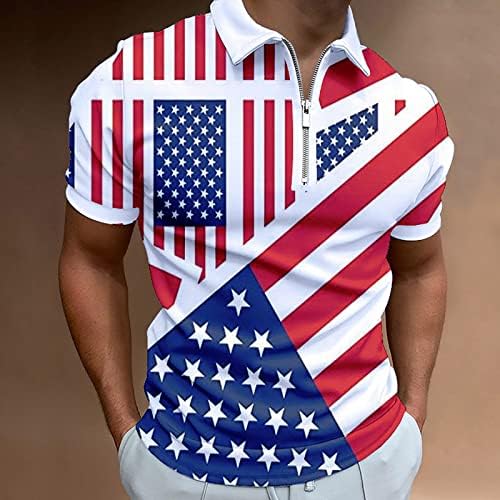Bmisegm летни машки кошули машко американско знаме патриотска кошула за мажи 4 од јули мускулите се исклучуваат кошули со висока големина