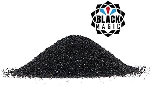 Црната магична згура од јаглен Големина: 8-20 груби за тешко чистење, длабок профил, 4+ мил, резултат на комерцијална експлозија