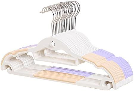 Yumuo пластична облека решетката анти-лизгање лесни лавици за возрасни облека реквизит облека облека облека облека облека виси-ко