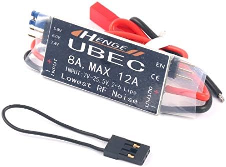 HENGE 8A UBEC излез 5V / 6V 6A / 8A MAX 12A INPORT 7V-25.5V 2-6S LIPO / 6-16 CELL NI-MH Влезен модел BEC за RC Drone