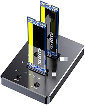 LXXSH Тип Ц ДО USB 3.0 M. 2 SATA NGFF SSD Хард Диск Докинг Станица Двојна Залив Надворешен Офлајн Клон Адаптер