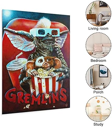Gremlins-Poster хорор филмски слики за wallидни украси платно печатење на wallидни уметности за wallидни декор декор за спална