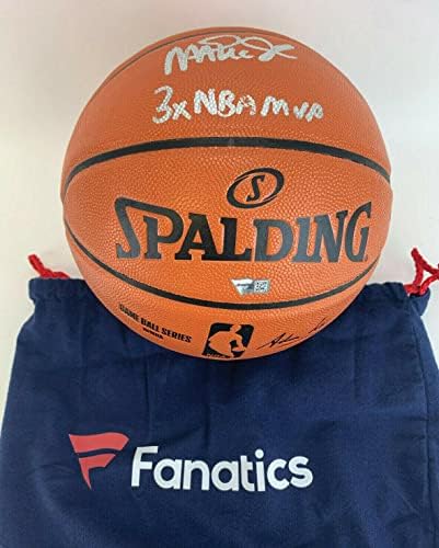 Меџик nsонсон „3x NBA MVP“ потпиша автограм Spalding I/O кошаркарски фанатици COA - Автограмирани кошарка