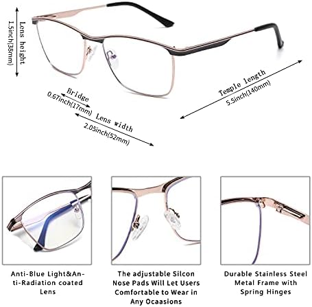 Нула Д Плоштад Сина Светлина Блокирачки Очила Компјутерски Очила Против Напрегање На Очите Рамка За Очила Мажи Жени 18тп