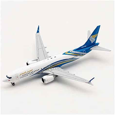 Модели на авиони 1: 400FIT за B737-8 MAX A4O-MA Aviation Aviation Ailiation Ailific Miniature Decorative Plastic Aircraft Graphic