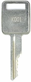 Временски чувар K047 Клуч за алатки за замена: 2 копчиња