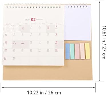 Нуобести Канцелариски Декор Канцелариски Календар 3 ЕЕЗ 2022 Десктоп Календар 2022 календар на биро 2022 Календар На Маса Дневно планирање Календар