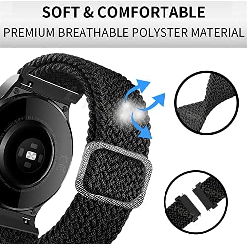 Svapo Smart Watch Band За Garmin Vivoactive 3/4 Venu 2/Ferrunner 645 245 158 745 Плетенка Ремен Vivomove HR 20 22mm Watchband Додатоци