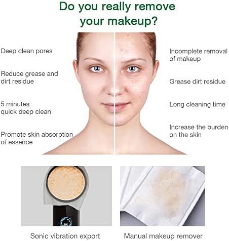 Чистење на средства за отстранување на шминка за лице, масажер со висока фреквенција за отстранувач на длабоко чистење, јонски увоз