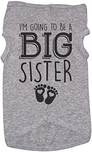 Голема сестра кошула за кучиња/I'mе бидам голема сестра/маичка за кученца/девојки