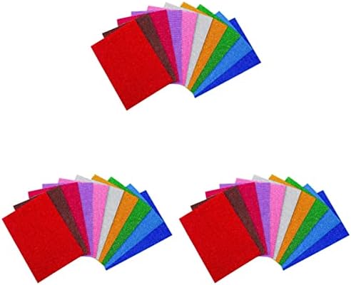 Coheali Glitter Cardstock 30 парчиња брановидни картонски рамни картонски плочи од картонски плочки вметнува пакување картонски чаршави