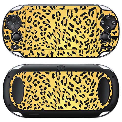Sony PlayStation Вита Дизајн Кожата Класичен Леопард Налепница Налепница За PlayStation Вита