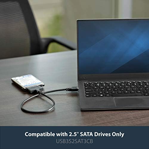StarTech.com Самостоен Хард Диск Дупликатор, Двојна Беј Hdd / SSD Клонер/Копир, USB 3.1 &засилувач; com SATA НА USB Кабел-USB 3.0 до 2.5