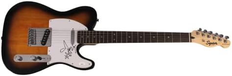 Хари Стилс потпиша автограм со целосна големина Fender Telecaster Electric Guitar W/ James Spence JSA Автентикација - One Direction Stud,