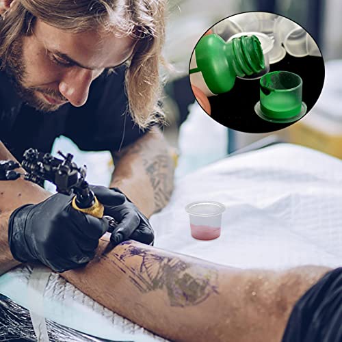 Капачиња За Мастило ЗА Тетоважа 100 ПАРЧИЊА, Додатоци За Тетовирање, Мали Средни Големи Опционални