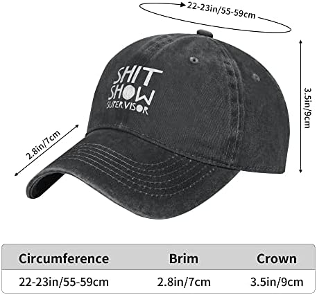 Staropal Shim Show Suppersuad Supervidy Hat Baseball Hat Прилагодлива модна бејзбол капа за мажи Sports Sports Hat