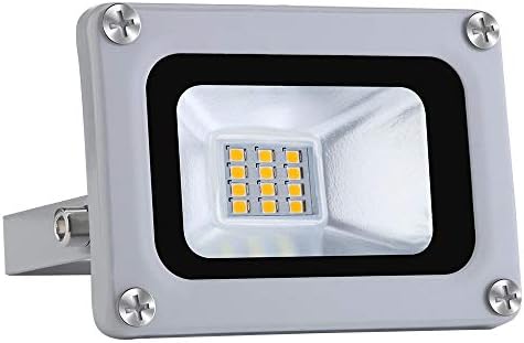 Безбедносни светла на YuyVHH LED светла за движење на отворено, 2 пакувања, топло бело 300W 2800K-3200K движење на светло за поплавување откриено