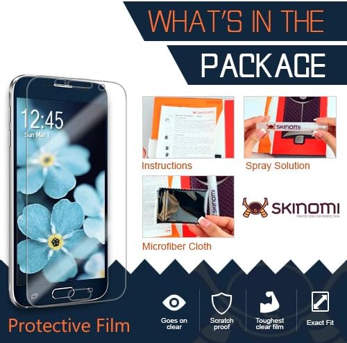 Заштитник на екранот Skinomi компатибилен со Asus Zenpad Z8 Clear Techskin TPU Anti-Bubbul HD HD филм