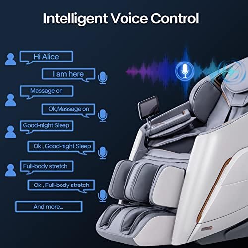 IREST A710 2023 4D стол за масажа, целото тело Shiatsu Zero Gravity Recliner со истегнување на јога, SL патека, интелигентна говорна контрола,