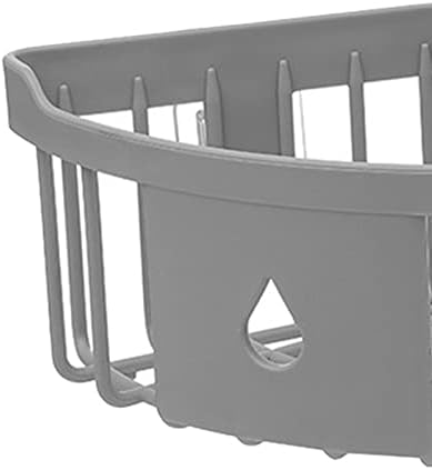 Aloncecjlsj решетката за садови практично складирање на бања пластична кујна кујна за складирање на кујна организатор за туширање