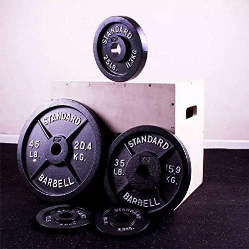 Олимписка плоча за тежина на Барбел, 1 пар чист железен диск, тегови за кревање тегови, тегови за теретана за дома, 10lb