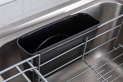 Премиум лавиците се прошируваат над решетката за садови за мијалник - 304 не'рѓосувачки челик - издржлив