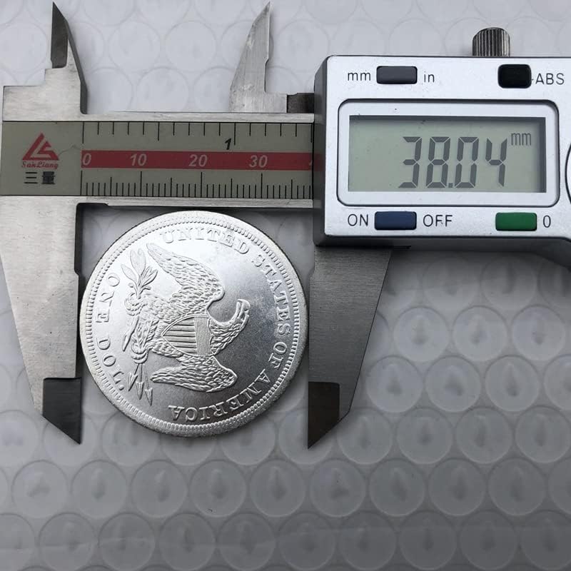 1870 Американски Монети Месинг Сребрени Монети Антички Занаети Странски Комеморативни Монети