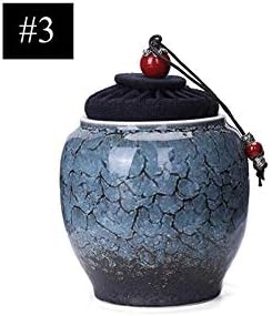 Меморијални урни на Јангбо за мала количина возрасна пепел за возрасни керамика за возрасни врежани запечатени погребни крема за кремирање урн/3