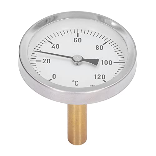 Биметален Термометар, 0-120°C 63mm Скара Термометар Висока Точност Рѓосувачки IP55 Водоотпорен За Готвење За Хемиската Индустрија
