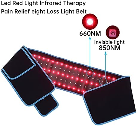 cabpay Црвениот &засилувач; Инфрацрвена Светлина Терапија Појас,инфрацрвена Светлина терапија рампа, За Олеснување На Болката