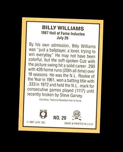 Били Вилијамс Рака Потпиша 1987 Донрус Нагласува Чикаго Младенчињата Автограм