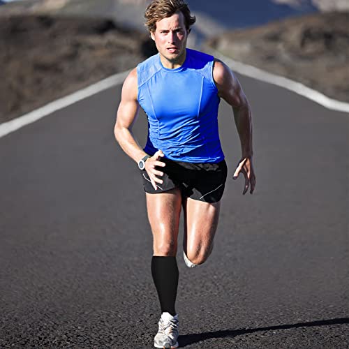 3 пара ракави за компресија на теле за мажи и жени фудбалски нозе ракав без нозе компресија чорап за трчање велосипедизам на спортисти