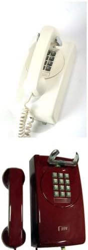 Прилагодени телефони - Забавни производи за домашни производи 3554 Голем wallиден телефон со бирање на допир Изберете боја: кафеава