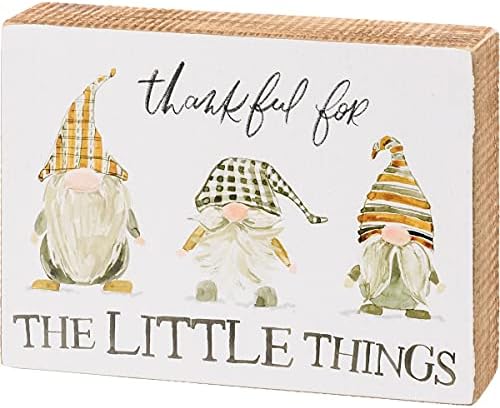 Знак За Кутија-Благодарен За Малите Нешта