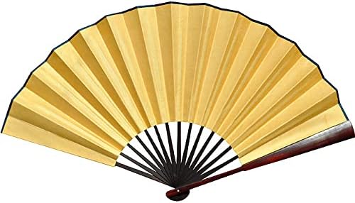 Големо бело црно злато црвено кинески свила преклопување на костуми за танцување на ракави за танцување на ракави бамбус коски