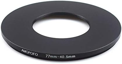 Метален прстен од 77 до 40,5мм/77мм до 40,5мм Адаптер за филтрирање на прстени за UV, ND, CPL, метални чекори на прстени, компатибилен со сите