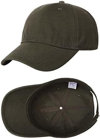 AOMSI 2 пакет / 1 компјутер Неструктурирано меко памучно платно капаче за тато -капа за жени мажи за жени