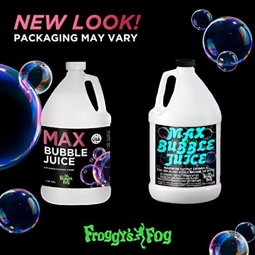 Froggys магла - 4 гал - максимална течност сок од меур - 10x меурчиња од стандардни машини